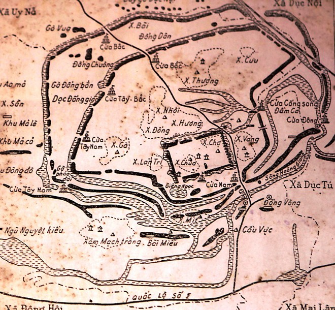 Sơ Đồ Thành Cổ Loa